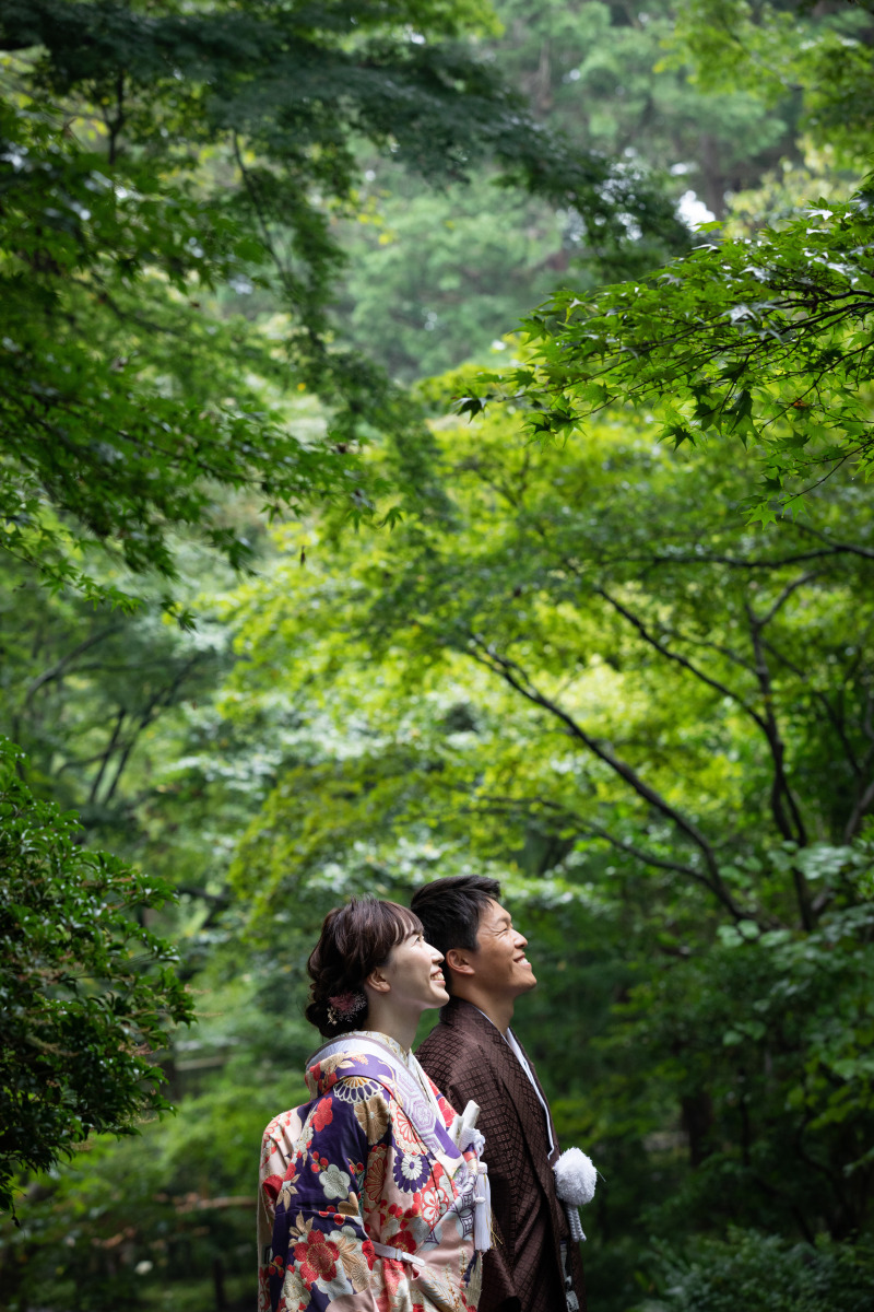 秋霖の久良岐能舞台