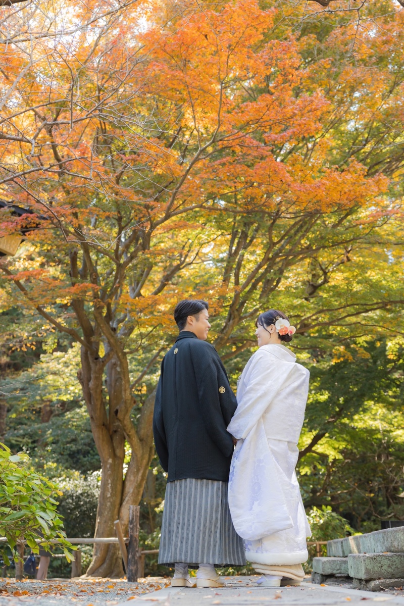 紅葉が美しい妙本寺で【鎌倉ロケーション】