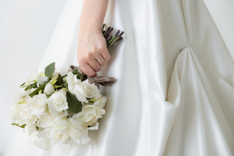 お二人らしいスタジオ撮影!