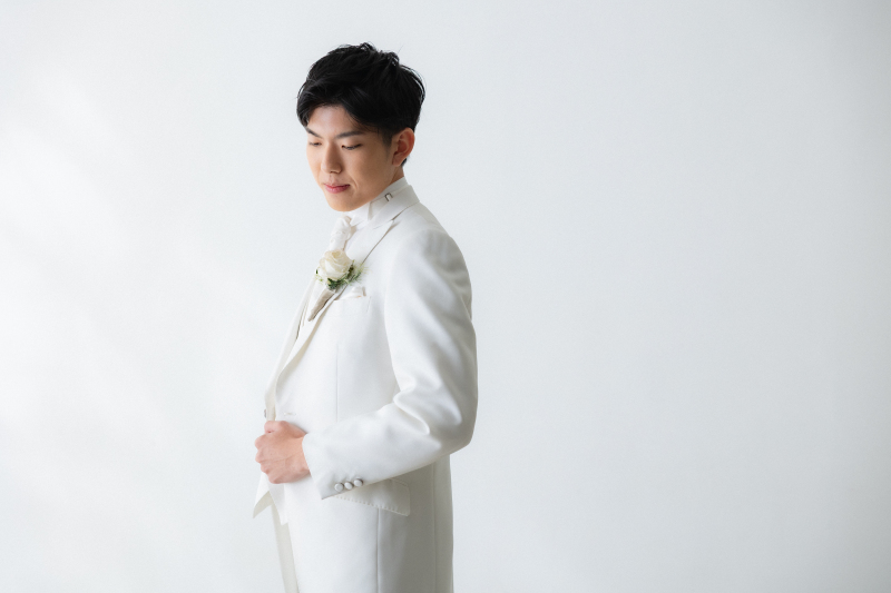 お二人らしいスタジオ撮影!