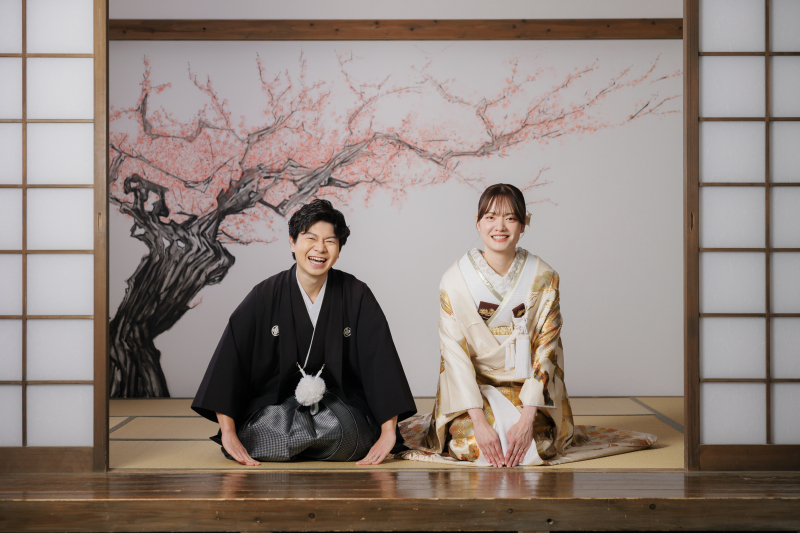 愛車と一緒にロケーションフォト