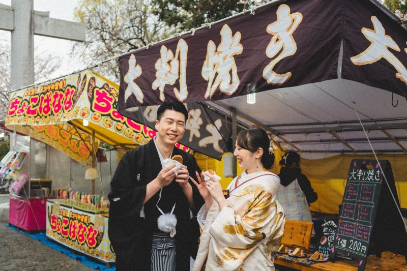 浅間大社で桜撮影！