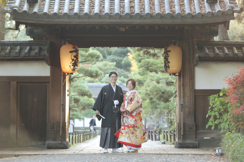 紅葉シーズンの三溪園　Photo by kenta ikeda