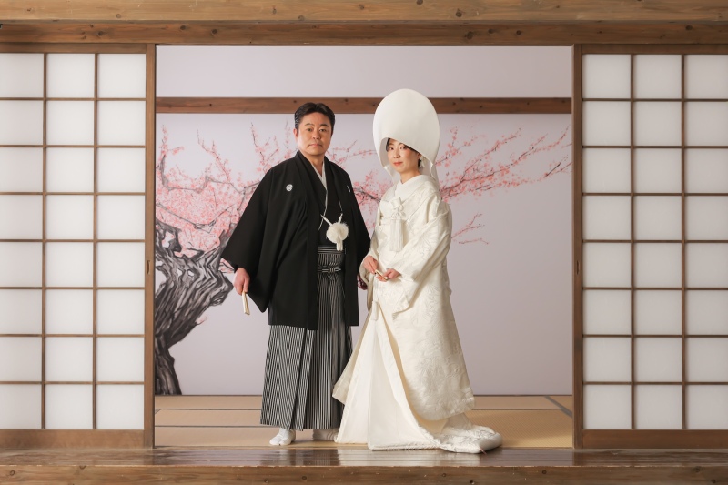 【和装の定番プラン】屋内庭園スタジオのご紹介◎