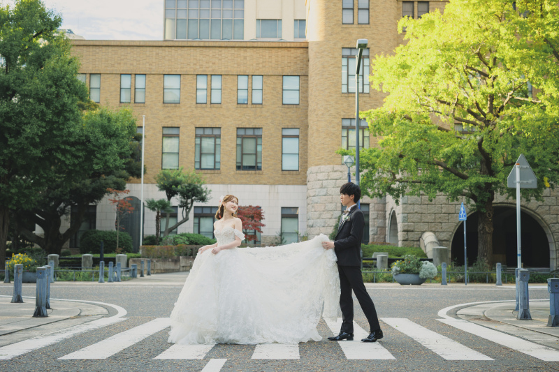 和装ハウススタジオ+日本大通り+大桟橋ロケーション