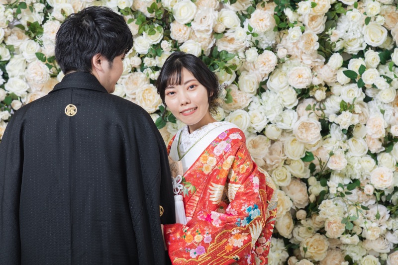 着物+ドレス！　ハウススタジオ撮影のご紹介！