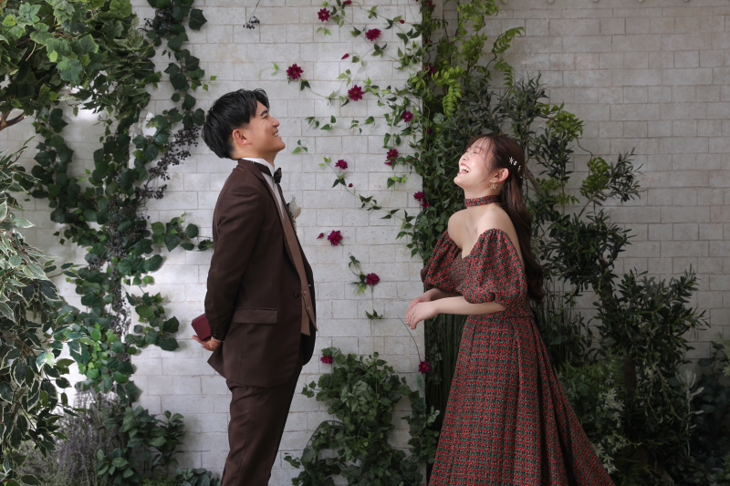 スタジオで残す写真