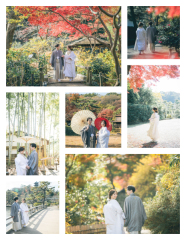 紅葉の美しい三溪園で　photo by Kaito saito