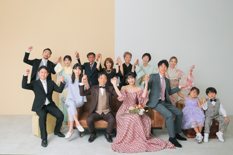 大家族で記念PHOTO!