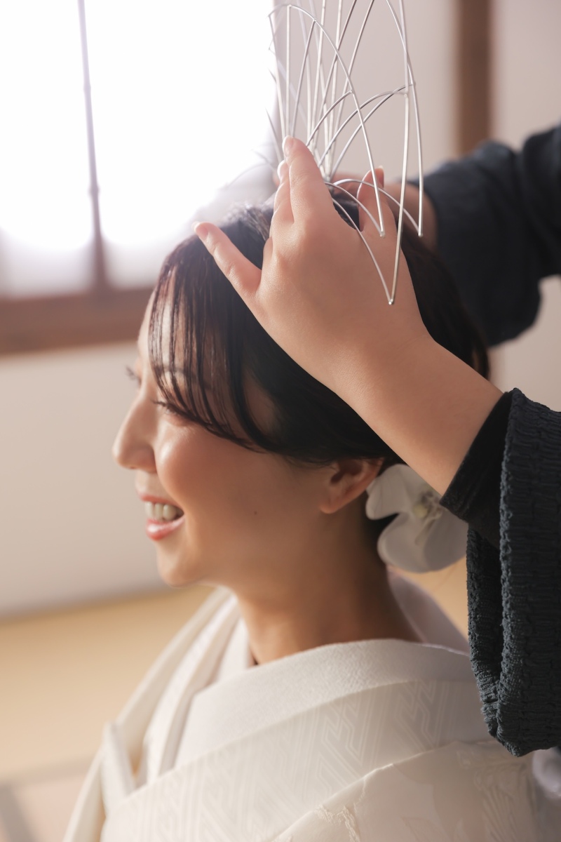 【和装の定番プラン】屋内庭園スタジオのご紹介◎