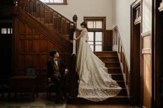 クラシカルな洋館での撮影