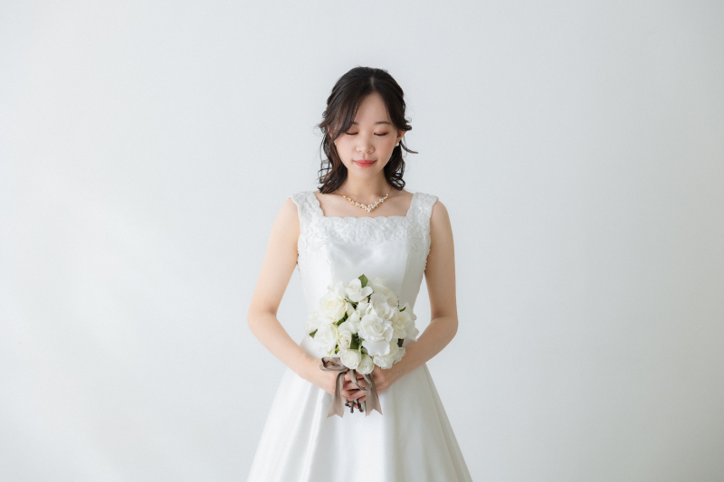 お二人らしいスタジオ撮影!