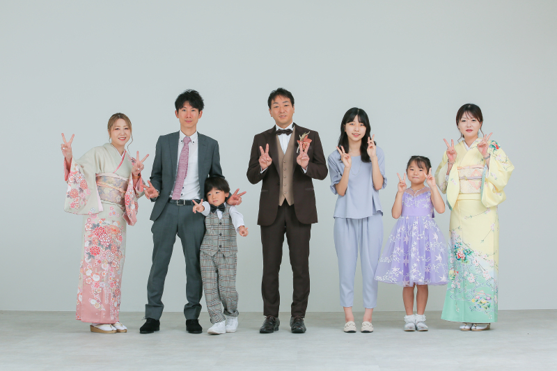 大家族で記念PHOTO!