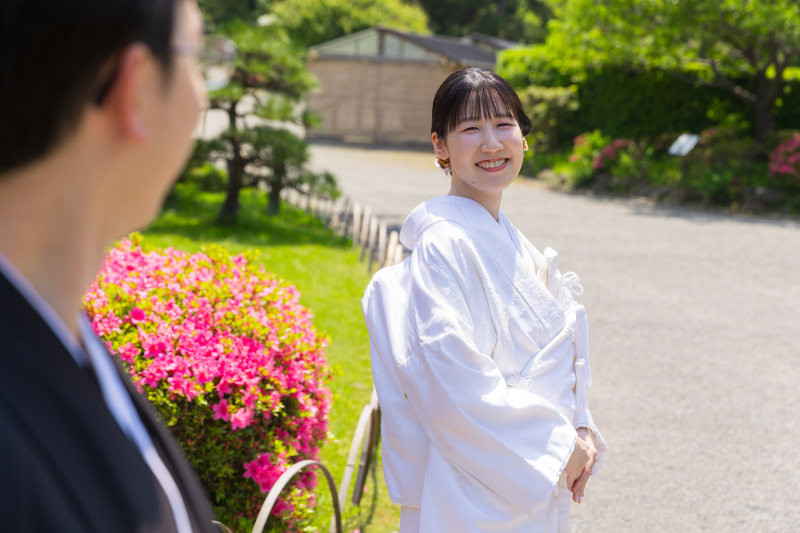 自然豊かな和装ロケーション
