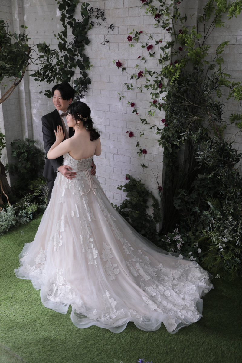 お二人らしいスタジオ撮影！