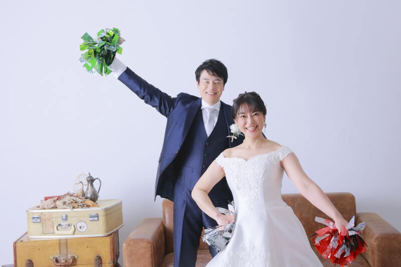 お二人らしさの洋装ハウススタジオ