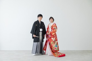 着物+ドレス！　ハウススタジオ撮影のご紹介！