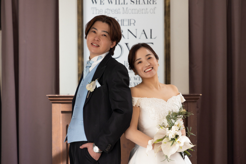 チャペルで落ち着いた感じ、可愛い感じなど様々な写真を