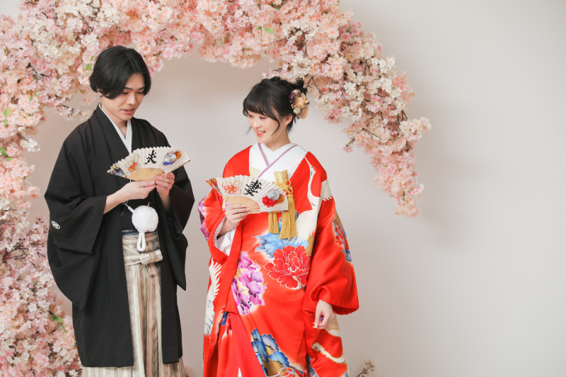 【ぽかぽか】スタジオ撮影で春を先取り♪ 屋内庭園スタジオ