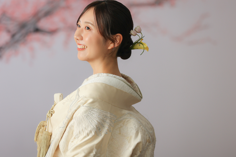 お二人らしさを残した和・洋スタジオ撮影