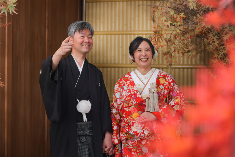 和と洋の叶うウェディングフォト