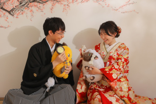 アイテムを使ってお二人らしく!