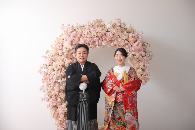 【和装の定番プラン】屋内庭園スタジオのご紹介◎