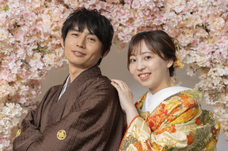 和装・洋装 とっても可愛らしいお二人のお写真を撮影させていただきました!