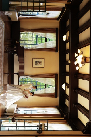 山手の洋館で絵になるフォトウェディング