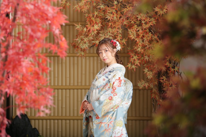 これからの紅葉の季節に！【屋内庭園スタジオ】