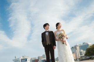 赤レンガならシックなお写真を残せます！