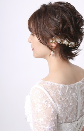 ショートでも可愛いスタイルに♡