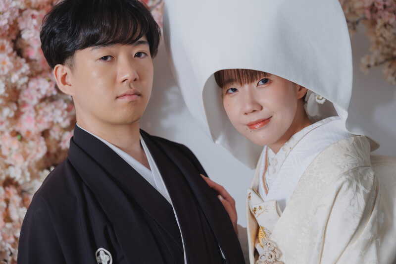 白無垢着るなら!『綿帽子』