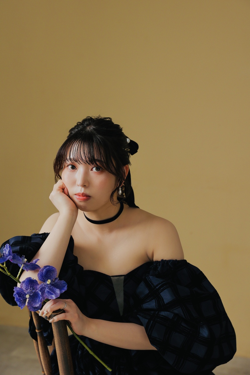 紺色チェックでbe chic