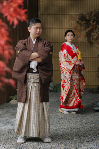 和装屋内庭園スタジオ2着+大桟橋夜景ロケーション