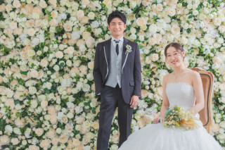 お花に包まれて