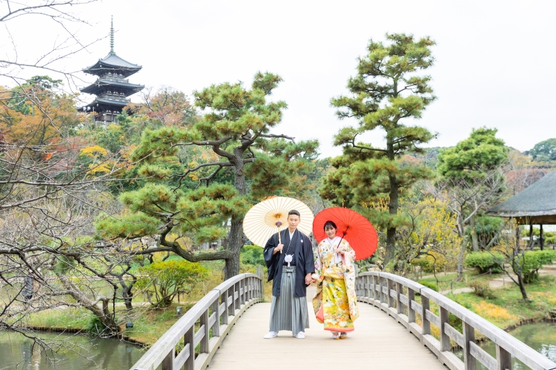 日本庭園と一緒に♪【三渓園ロケーション】