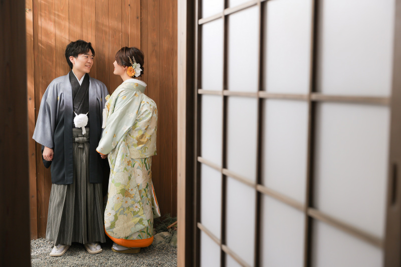 アイテムを使ってお二人らしく!