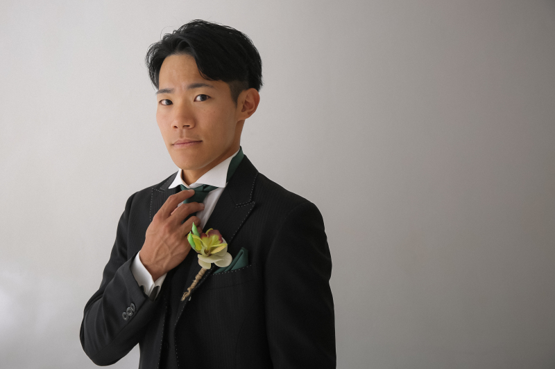 洋装で残す思い出の写真