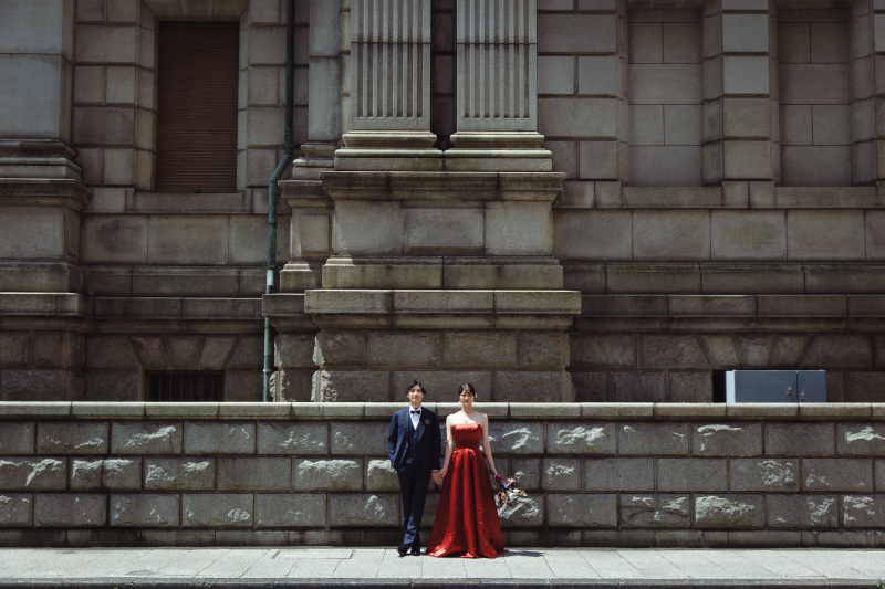 馬車道ロケーションでカッコよく