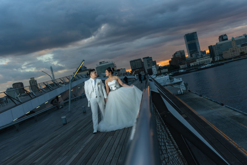 みなとみらいの景色一望！大桟橋