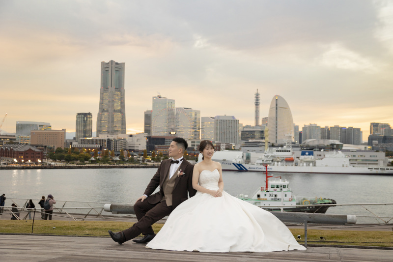 和装はお二人・洋装はご家族様とのお写真を♪