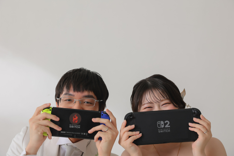 アイテムを使ってお二人らしく!