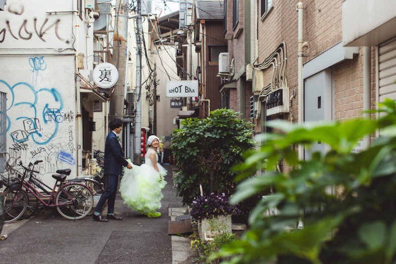 思い出の街で