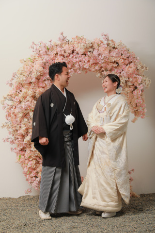 笑顔の絶えないスタジオ撮影！