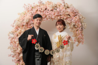 アイテムたくさんの和装撮影！