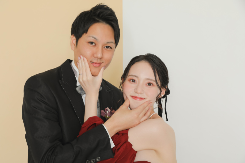 ドレス2着でたっぷり撮影！