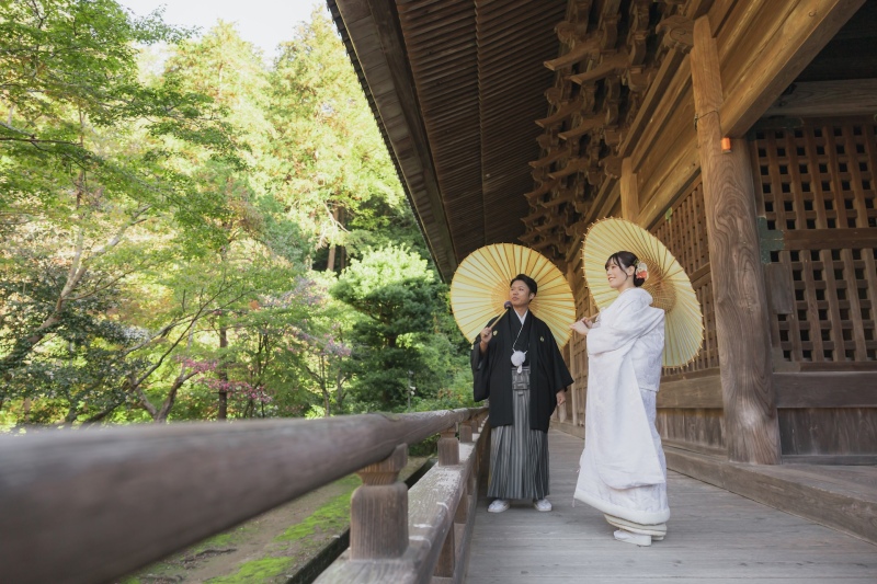 紅葉が美しい妙本寺で【鎌倉ロケーション】