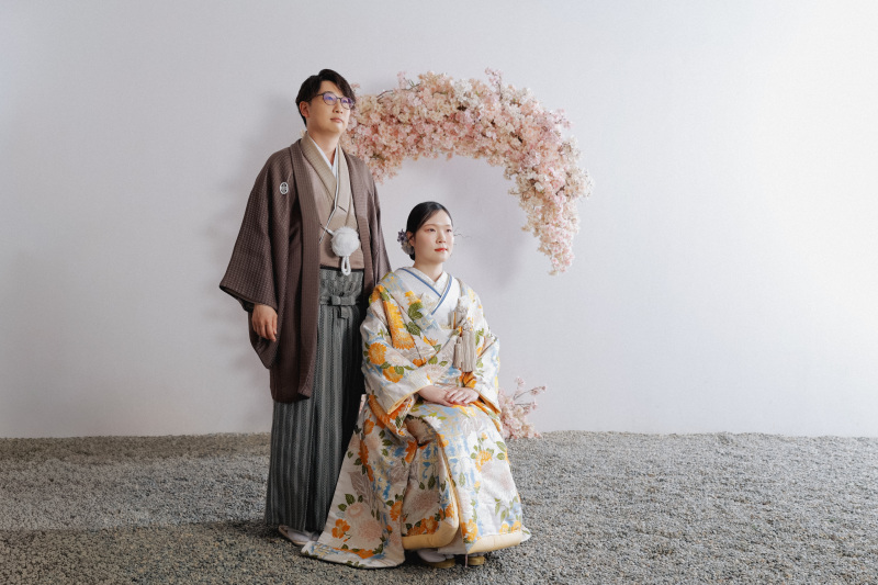 和装屋内庭園！