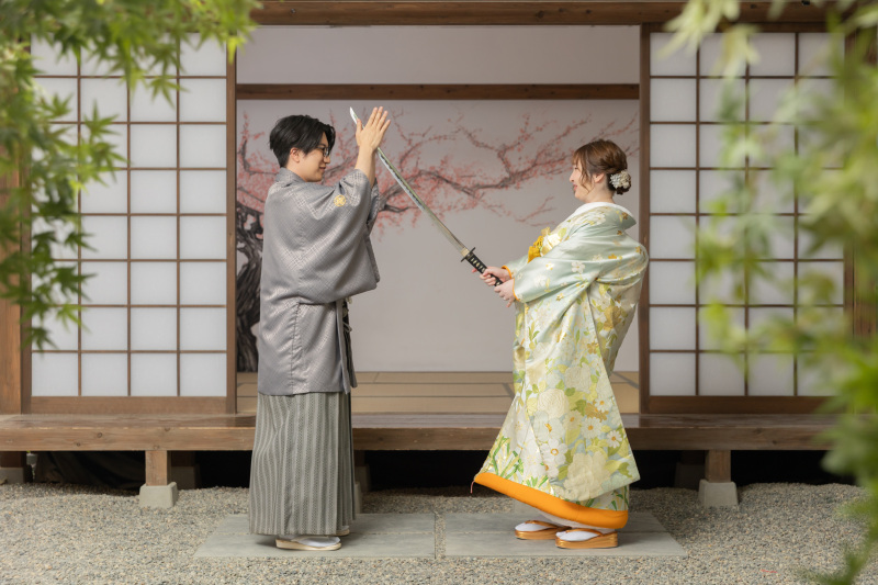 和装・洋装をスタジオで楽しく♪